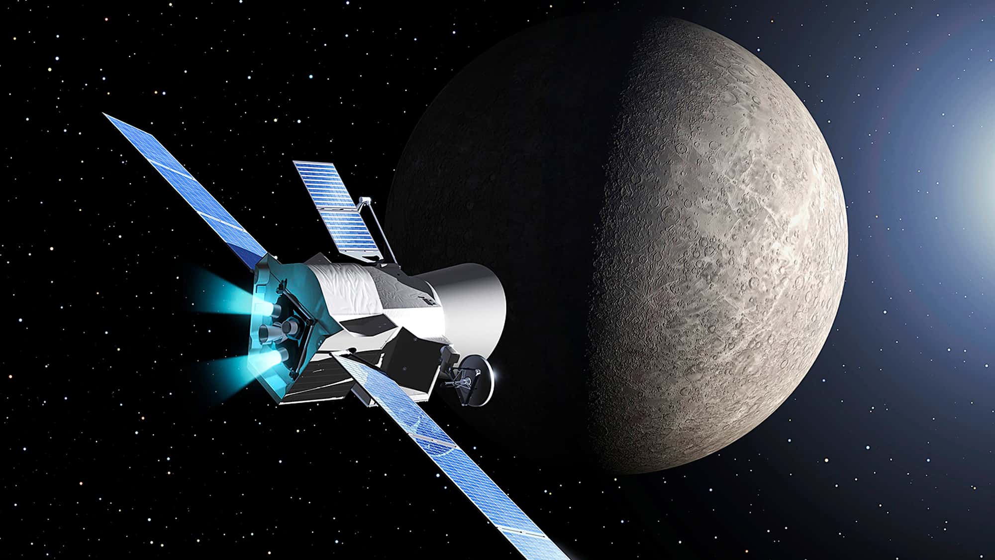 Raumfahrtantriebe-unter-Strom-Elektrisches-Fliegen-im-All