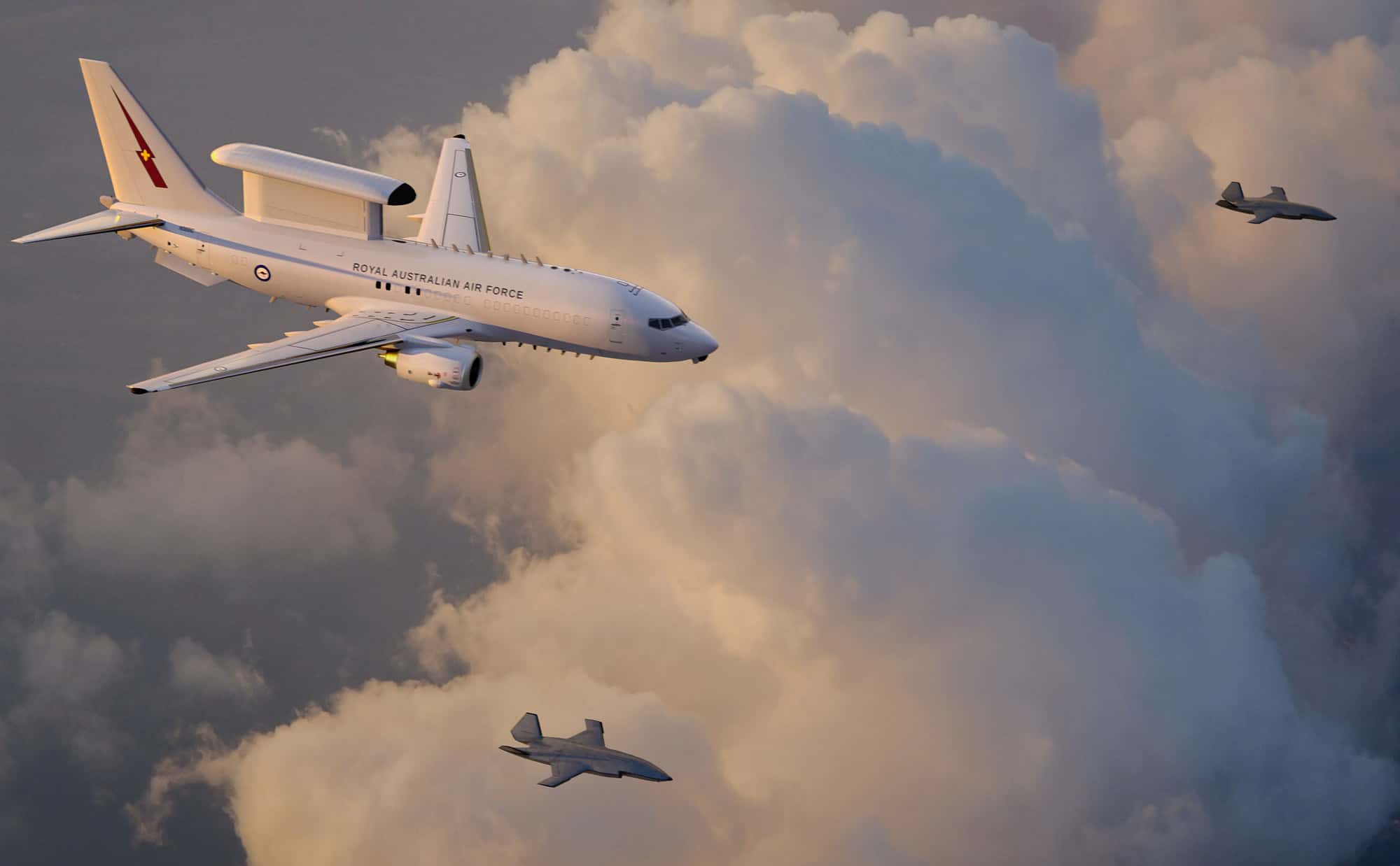 Neue-Versuche-Ghost-Bat-fliegt-mit-E-7A-Wedgetail