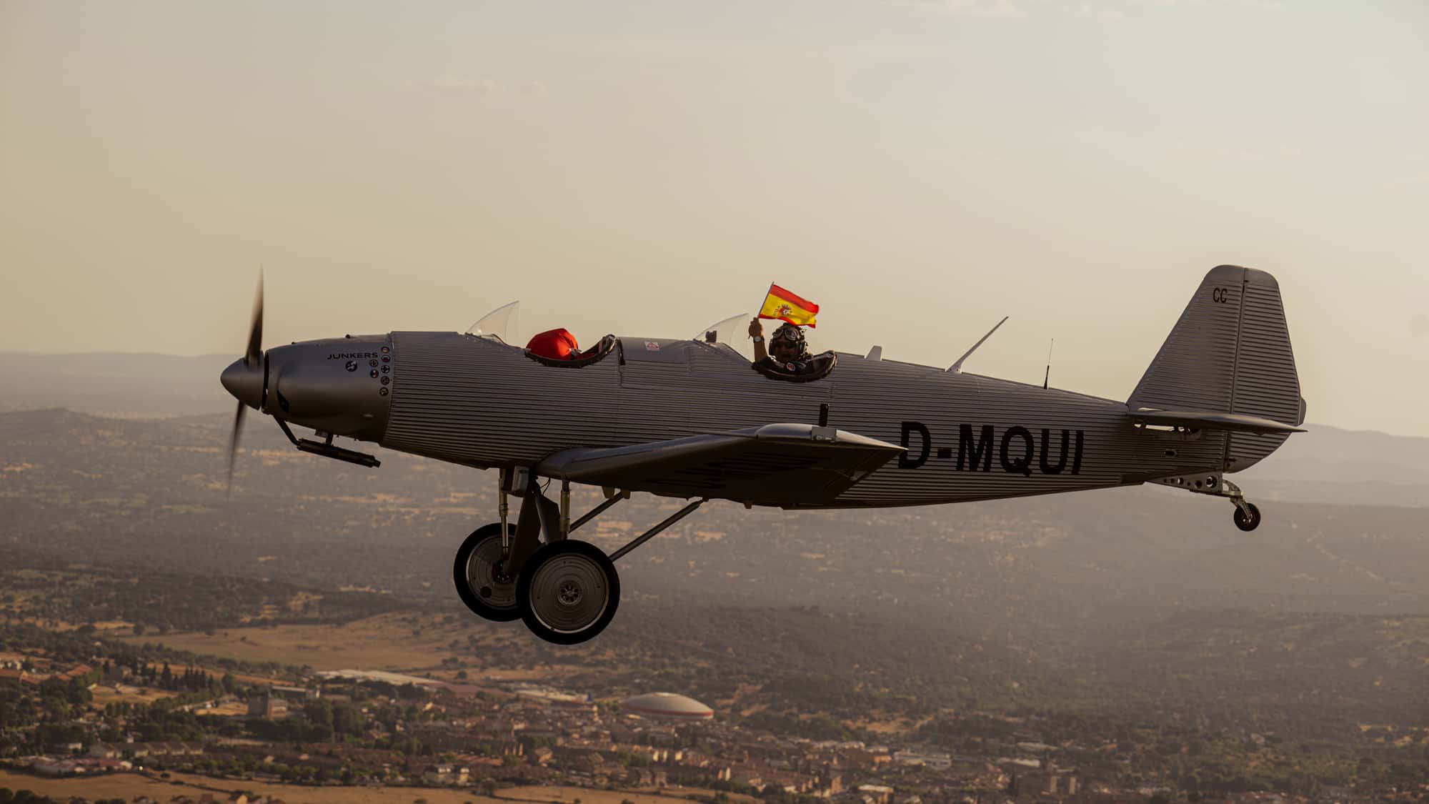 Junkers-A50-in-Spanien-Viva-Espa-a