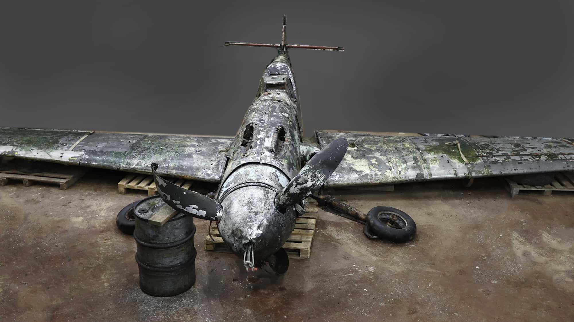 Messerschmitt-Bf-109F-4-Trop-Messerschmitt-Zuschlag-bei-400-000-Euro