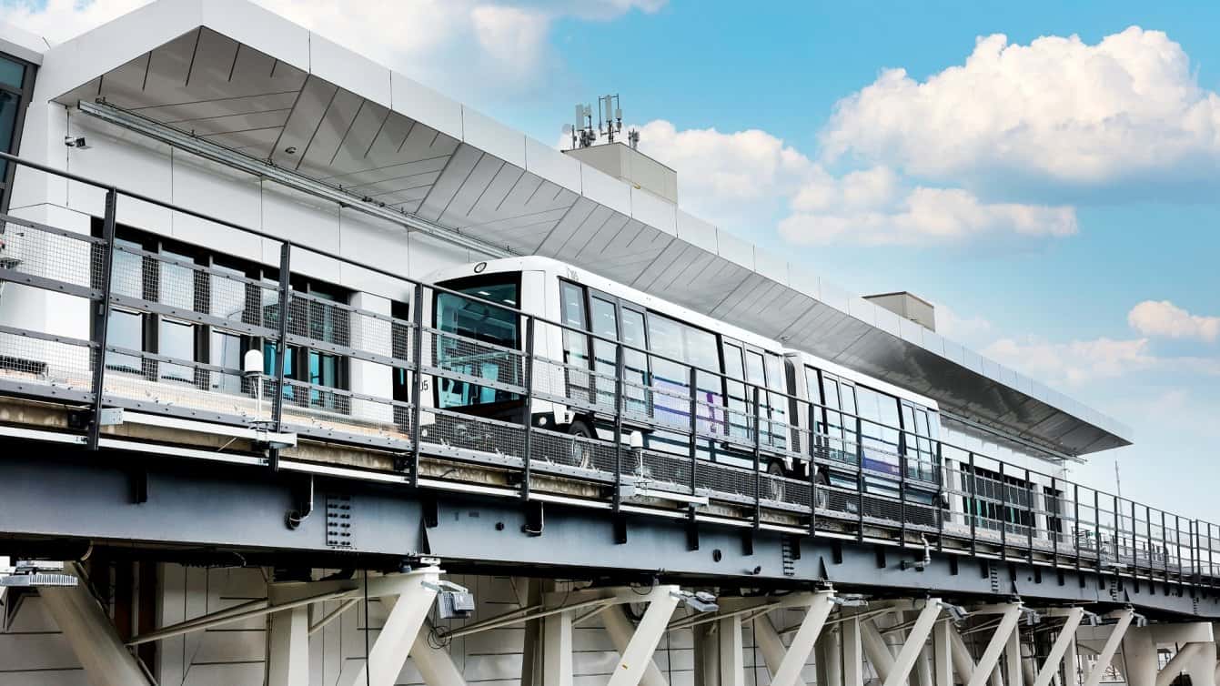 Frankfurter Sky Line wegen Überprüfung außer Betrieb
