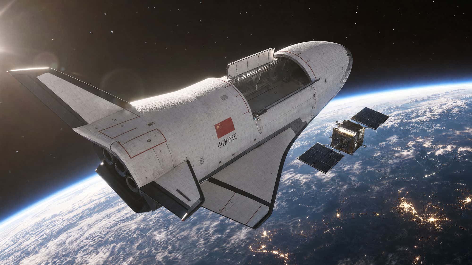 Geheime-Mission-Chinesisches-Raumflugzeug-setzt-Objekt-im-All-aus