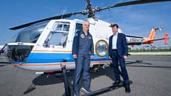 Auf der ILA in Berlin feierte das DLR seinen Forschungshubschrauber BO105, der seit 50 Jahren im Dienst steht.