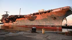 Eingelagerte USS John F. Kennedy