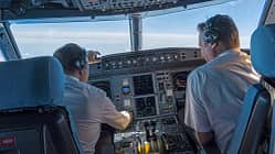 Blick in das Cockpit eines Airbus A321XLR