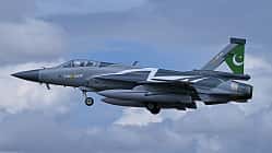 JF-17 Pakistan beim Start in Fairford