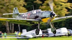 Oldtimer-Fliegertreffen auf der Hahnweide in Kirchheim/Teck 2025.