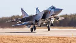 MiG-31BM bei der Landung