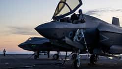 F-35B der RAF landen auf dem Flugzeugträger Prince of Wales