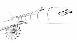 Airbus-Konzept für einen Nachfolger des Bestsellers A320 mit Open Rotor-Triebwerken.