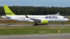 Airbus A220-300 YL-AAO von Air Baltic