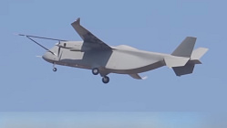 Neue große Frachtdrohne Changying-8 beim Erstflug. 