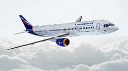 Jakowlew MS-21 in Aeroflot-Lackierung.