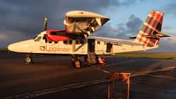 Flugplatz Tiree in Schottland (Hebriden).