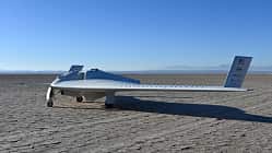 Northrop Grumman XRQ-73 auf Wüstenboden