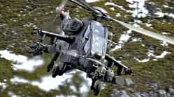 Neuer Kampfhubschrauber Leonardo AW249 in Aktion im Gebirge.