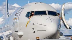 P-8A, Marine, Poseidon, Boeing, ILA 2026 P8A Poseidon der Marine nach der Landung bei der ILA 2026.