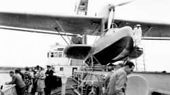 Historische Aufnahmen des Lufthansa-Luftpostdienstes über den Südatlantik in den 1930er-Jahren