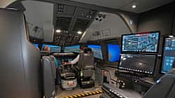Blick ins Innere des Lufthansa-Boeing 777-9 Simulator