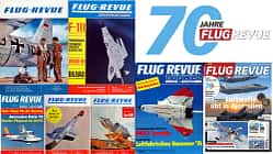 FLUG REVUE Titelbilder Kollage