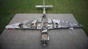 Wrack einer Ju 87 aus Finnland