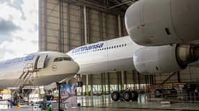 Letzter C-Check für A350-600 der Lufthansa in Manila.