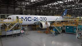 Erste rein russische Jakowlew MS-21-310 vor dem Erstflug.