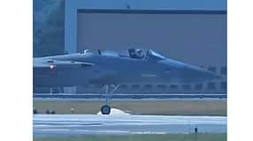 F-15D rollt mit fehlendem hinteren Schleudersitz