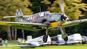 Oldtimer-Fliegertreffen auf der Hahnweide in Kirchheim/Teck 2025.