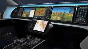 Rendering des Honeywell Anthem Cockpits