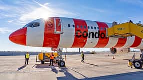 Abschiedsflug der Boeing 757-300 bei Condor, D-ABOM