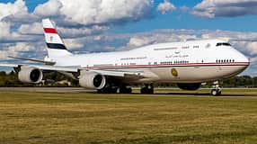 Die von Lufthansa verstoßene 747-8I als VIP-Jet für Ägypten.