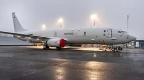 Zweite Boeing P-8A Poseidon für die Deutsche Marine kurz vor ihrem Abflug nach Deutschland.