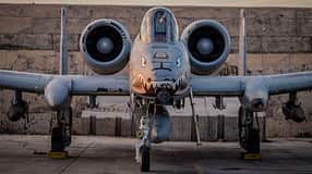 A-10 Thunderbolt II am Boden von vorne