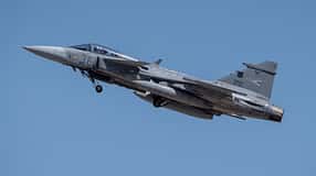 Saab JAS-39 Gripen-C der ungarischen Luftwaffe im Einsatz.