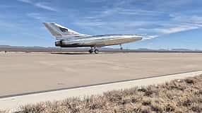 Hermeus Quarterhorse Mk 2.1 beim Abheben auf Startbahn