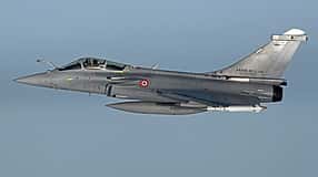 Eine Dassault Rafale der Armée de l'Air et de l'Espace  im Flug
