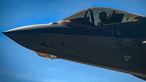 F-35A im Flug Detail Bug