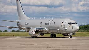 Boeing P-8A Poseidon der Marineflieger in Berlin.