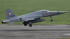 F-5E Tiger der Schweizer Luftwaffe in Aktion.