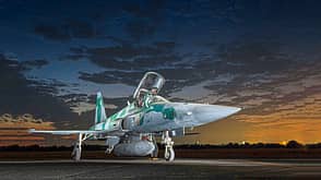 Aeronave,BASC,Crepusculo,F-5EM Tiger II,FAB,Forca Aerea Brasileira,Foto: Johnson Barros,Northrop F-5EM Tiger II,Noturno,Por-do-sol,RAC,Reuniao da Aviacao de Caca,brazilian air force