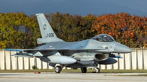 f16, f-16, fightig falcon, niederlande, Koninklije Luchtmacht, kampfflugzeug, volkel F-16 Fighting Falcon rollend