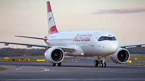 Ankunft der vierten A320neo Zulu Papa in Wien.