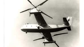 Hubschrauber, schwerster Hubschrauber, Kamow Ka-22, Transporthubschrauber Kamow Ka-22 im Flug