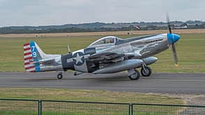 Mustang, P-51, Merlin, North American P-51 Mustang North American P-51K-10NT Mustang "Fragile but Agile"