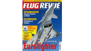FLUG REVUE, Jubiläum, 70 Jahre FLUG REVUE Titelbild Eurofighter