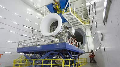 Delta eröffnet im Februar 2019 den weltgrößten Triebwerksprüfstand.