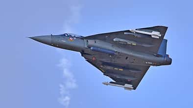 HAL Tejas im Flug