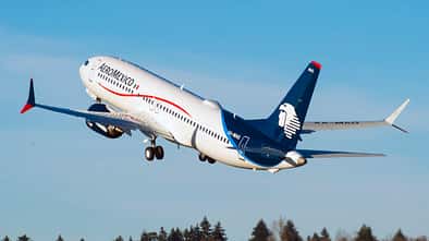 Aeromexico AMX 1st MAX B2 Takeoff