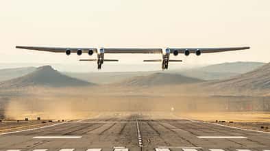Stratolaunch Erstflug in Mojave
